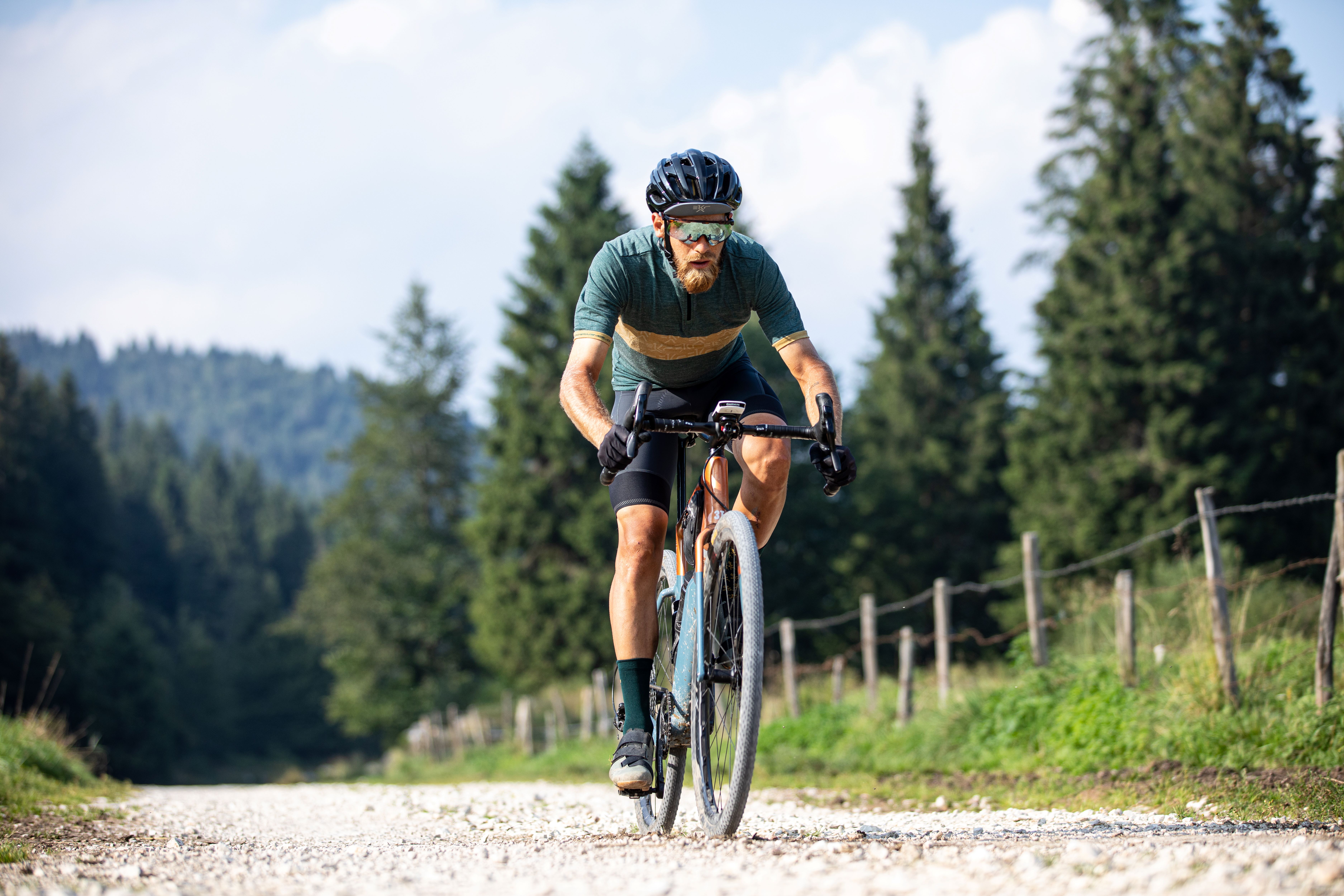 Gravel riding with Mattia De Marchi