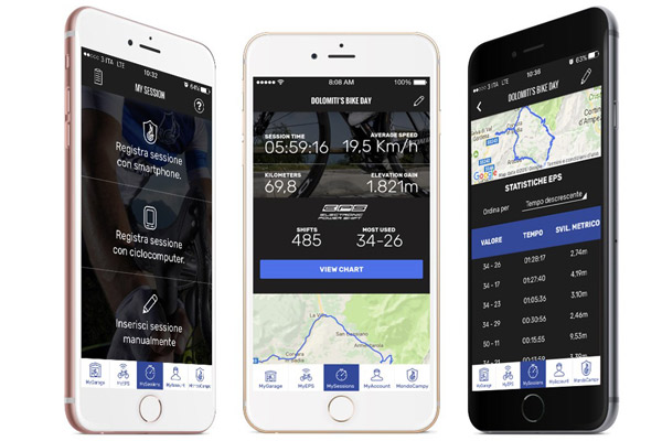 MyCampy: a handy app for all cyclists