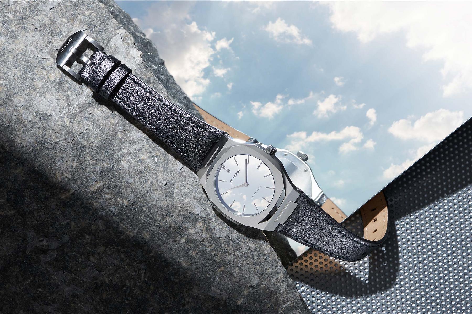 Ultra Thin Leather 34 mm - Mirror | D1 Milano