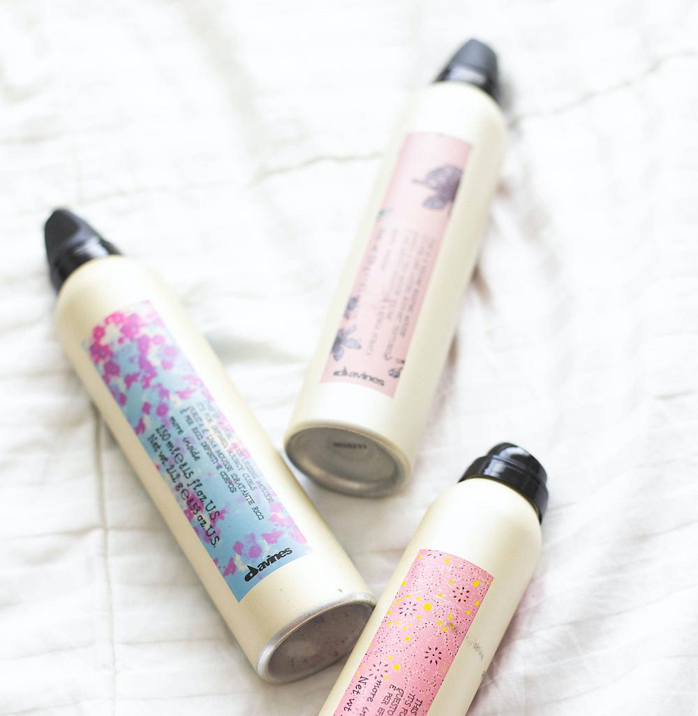 3  Davines hair mousse spray