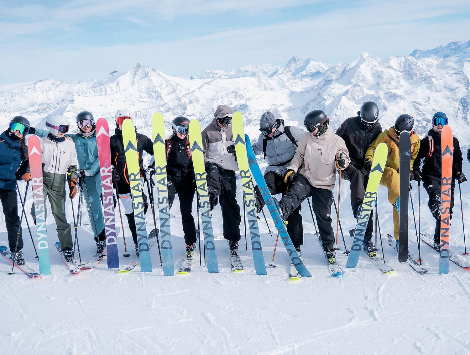 The 2025 &ndash; 2026 line-up of Dynastar athletes