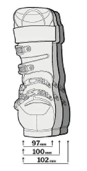 Lange World Cup Rs Za+ Ski Boots | Blue | Dynastar-Lange