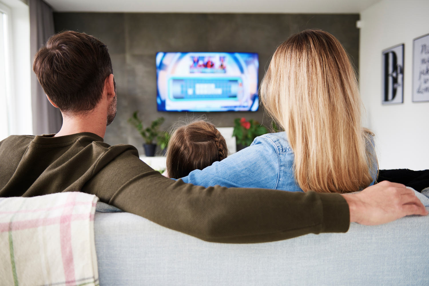 La distanza ideale tra TV e divano