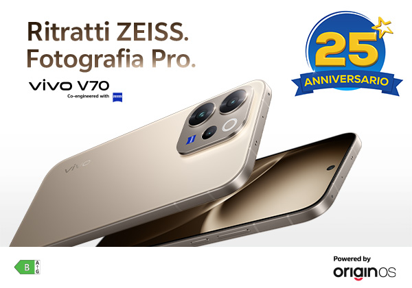 vivo V70 FE Ocean Blue: design, fotografia e performance in un unico smartphone
