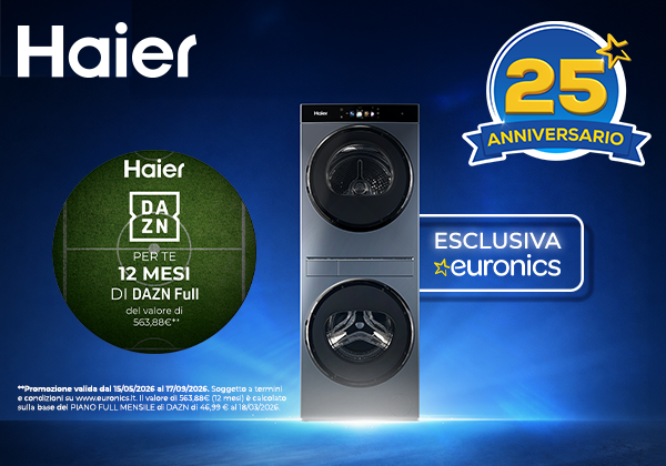 Haier Laundry Center: la nuova colonna bucato intelligente