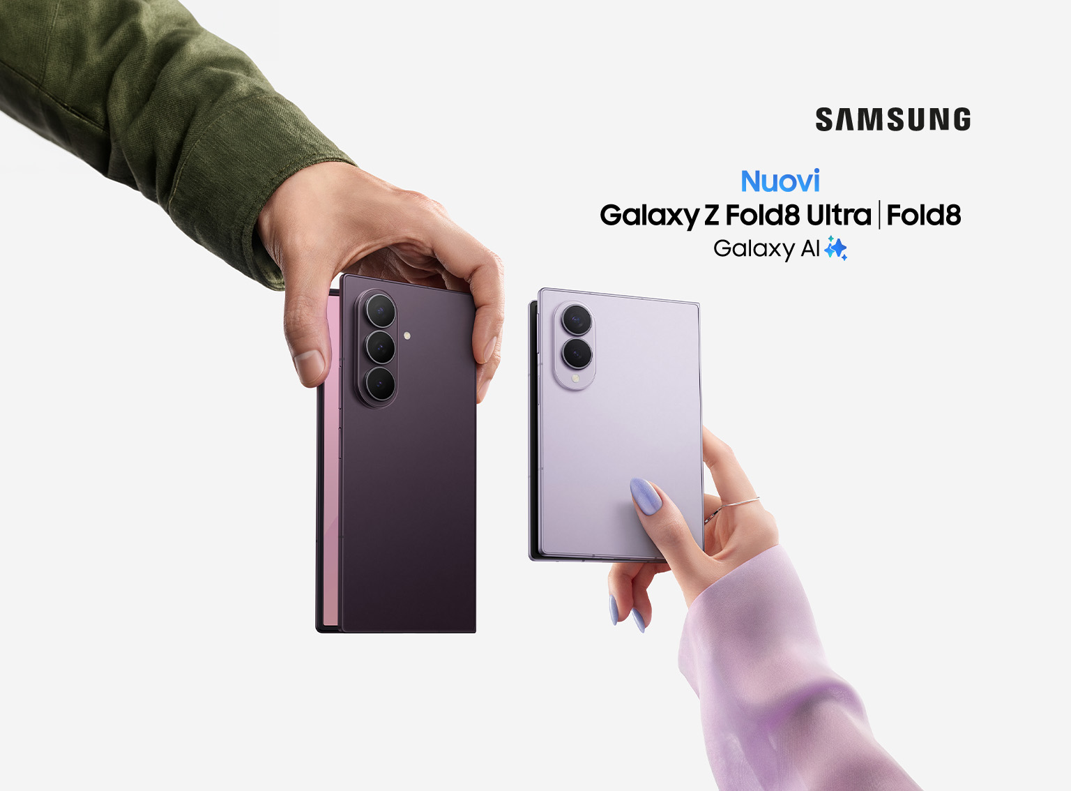 Samsung Galaxy Z Fold8, Fold8 Ultra e Z Flip8: i nuovi pieghevoli per ogni stile di vita