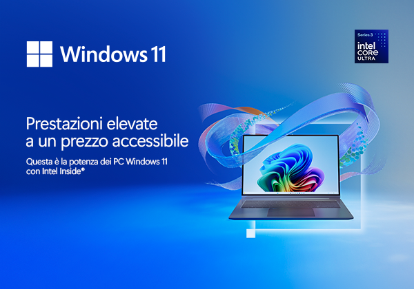 Back to School: scegli il PC Windows 11 che ti accompagna ogni giorno